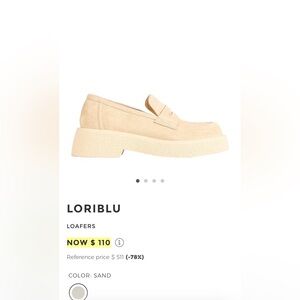 Suede Loafers by Loriblu Size 6 (fits large)